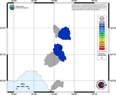 Mappa MCS - territori comuni