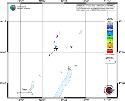 Mappa MCS - territori località