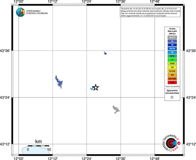 Mappa MCS - territori località