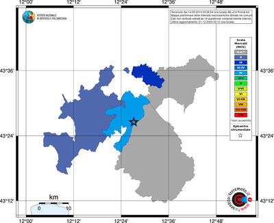 Mappa MCS - territori comuni