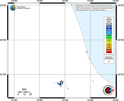 Mappa MCS - territori località