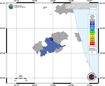 Mappa MCS - territori comuni