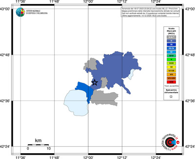 Mappa MCS - territori comuni
