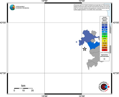 Mappa MCS - territori comuni