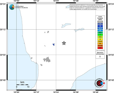 Mappa EMS - territori località