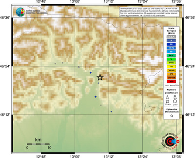 Mappa EMS - località