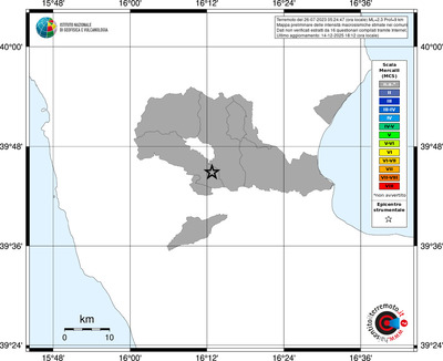 Mappa MCS - territori comuni