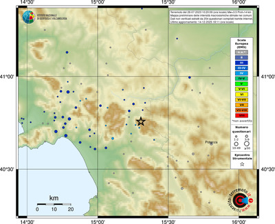 Mappa EMS - comuni