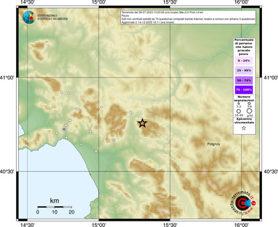Mappa comuni con almeno 3 questionari