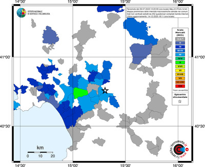 Mappa MCS - territori comuni