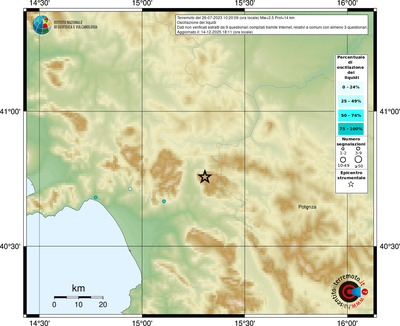 Mappa comuni con almeno 3 questionari