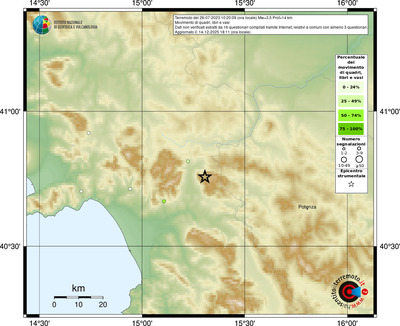 Mappa comuni con almeno 3 questionari