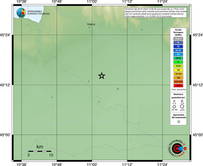 Mappa EMS - località