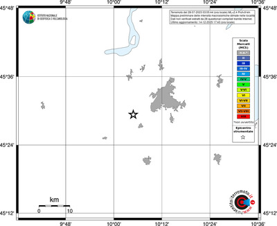 Mappa MCS - territori località