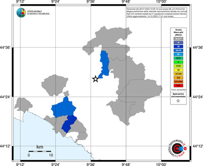 Mappa MCS - territori comuni