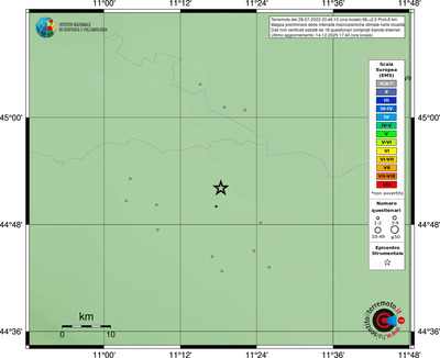 Mappa EMS - località
