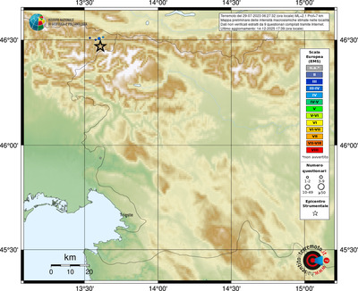Mappa EMS - località