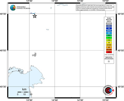 Mappa MCS - territori località