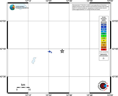 Mappa EMS - territori località
