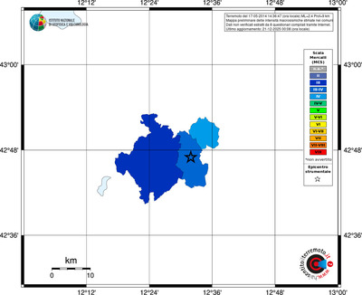 Mappa MCS - territori comuni