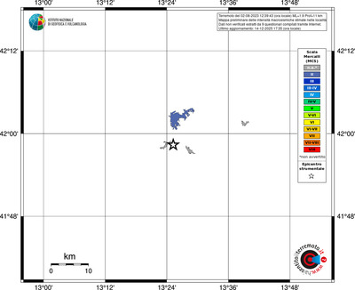 Mappa MCS - territori località