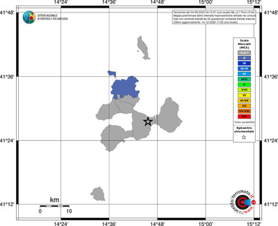 Mappa MCS - territori comuni