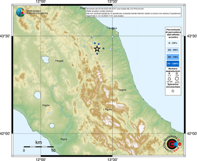 Mappa comuni con almeno 3 questionari