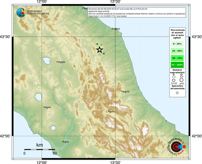 Mappa comuni con almeno 3 questionari