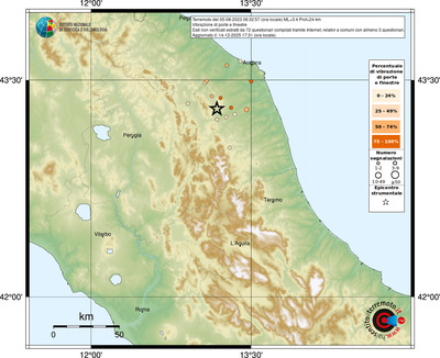 Mappa comuni con almeno 3 questionari