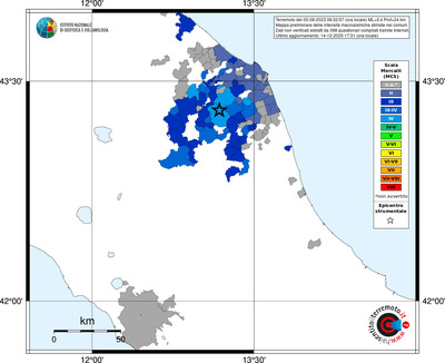 Mappa MCS - territori comuni