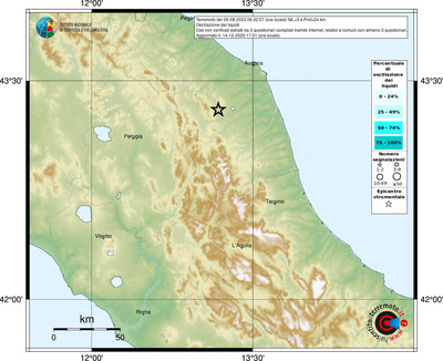 Mappa comuni con almeno 3 questionari