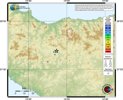 Mappa EMS - località