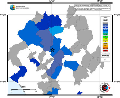 Mappa MCS - territori comuni