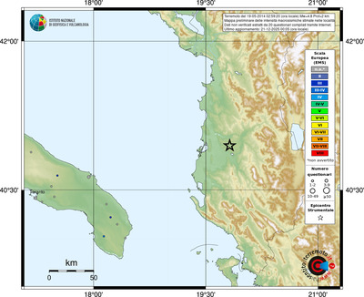 Mappa EMS - località