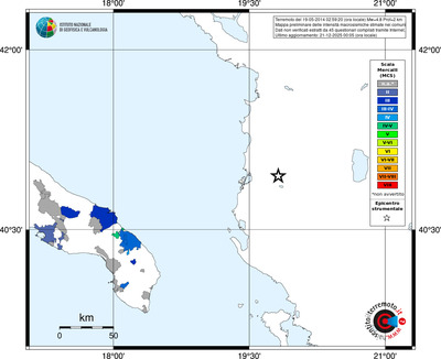 Mappa MCS - territori comuni
