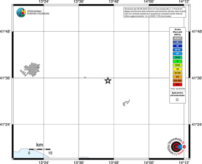 Mappa MCS - territori località