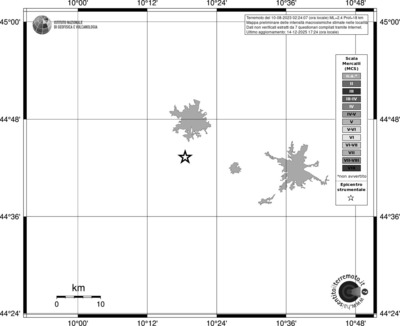 Mappa MCS - territori località