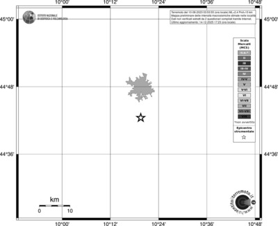 Mappa MCS - territori località