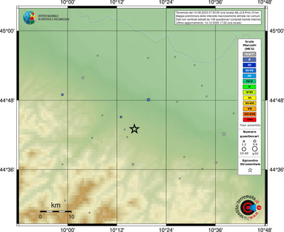 Mappa MCS - comuni