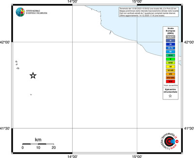 Mappa EMS - territori località