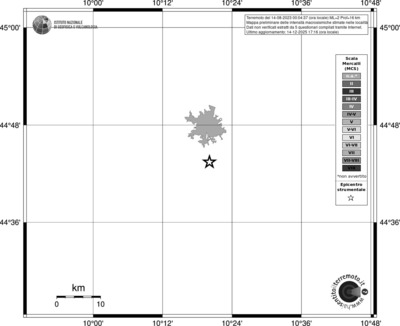 Mappa MCS - territori località