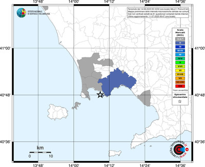 Mappa MCS - territori comunali