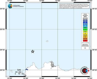 Mappa EMS - territori località