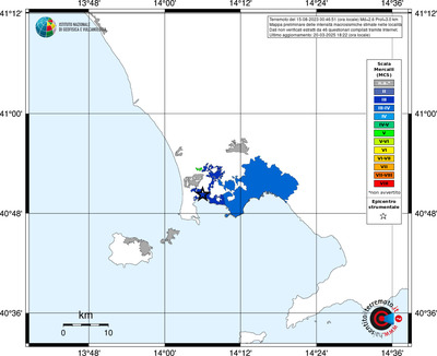 Mappa MCS - territori delle località