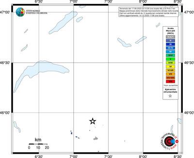 Mappa MCS - territori località