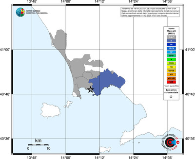 Mappa MCS - territori comuni