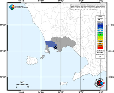 Mappa MCS - territori comunali