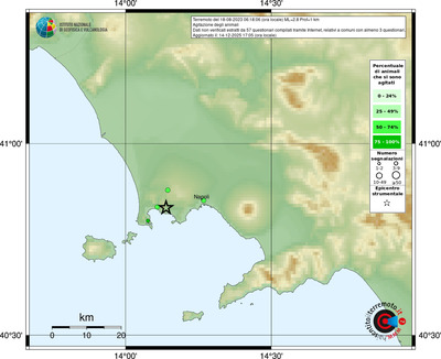 Mappa comuni con almeno 3 questionari