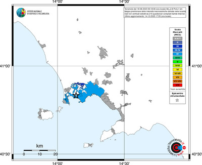 Mappa MCS - territori località
