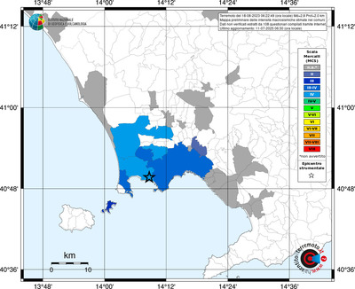 Mappa MCS - territori comunali